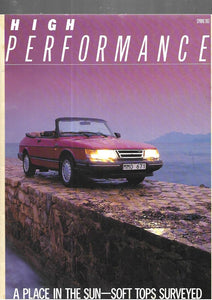 High Performance - (Magazine) Spring 1987 (what car supplement) [Paperback] Kevin Blick