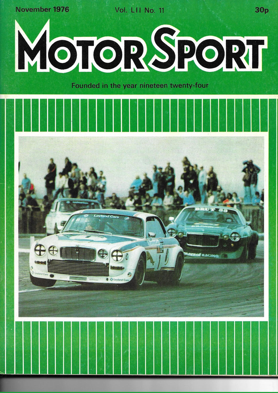 Motor Sport Magazine Vol LII No 11 November 1976
