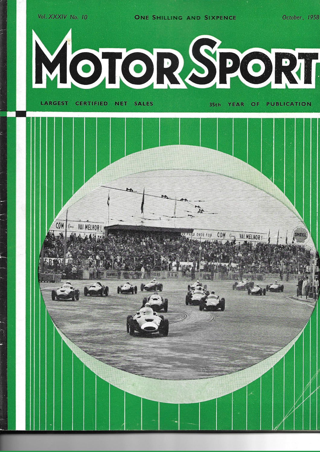 Motor Sport Magazine Vol XXXIV No 10 October 1958
