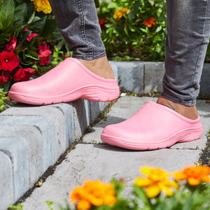 Briers Flamingo Pink  Garden Clogs Sizes 4 - 8 - Comfy (Comfi) Clogs - Unisex