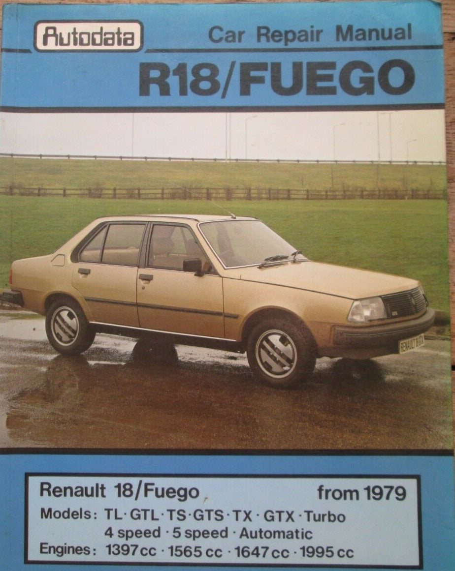 Renault 18 / Fuego Car Repair Manual