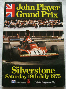 John Player Grand Prix: Silverstone Saturday 19th July 1975 [Paperback] Daily Express