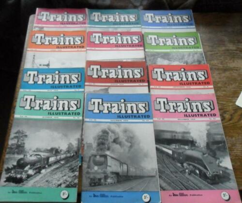Trains Illustrated March 1956. Volume IX Number 3. (Trains Illustrated)