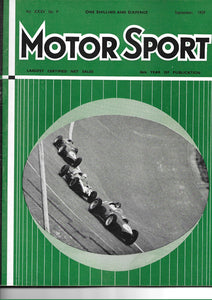 Motor Sport Magazine Vol XXXV No 9 September 1959